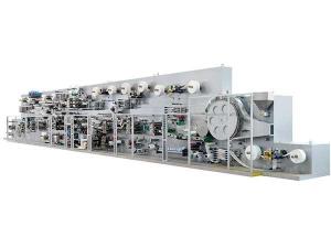 خط إنتاج حفاضات أطفال (حزام قابل للتمدد)