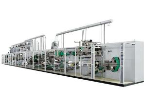 خط إنتاج سراويل التدريب على الحمام