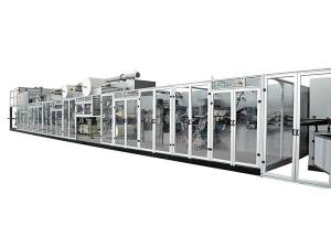 خط إنتاج مفارش صحية